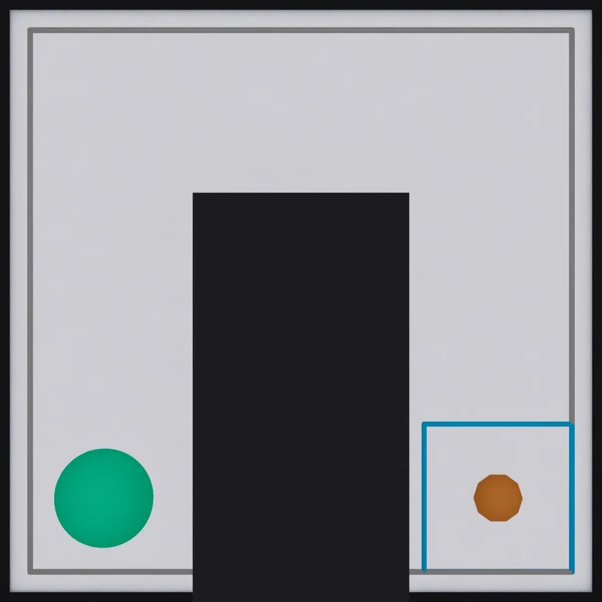 U-shaped maze